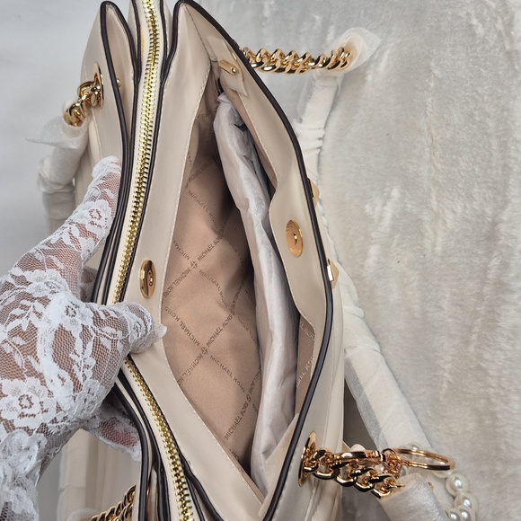 Michael Michael Kors "Whitney" Chain Shoulder Bag - Picture 16 of 17